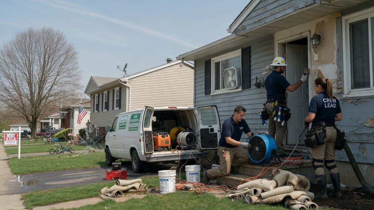 Flood Cleanup in Amity, PA near me