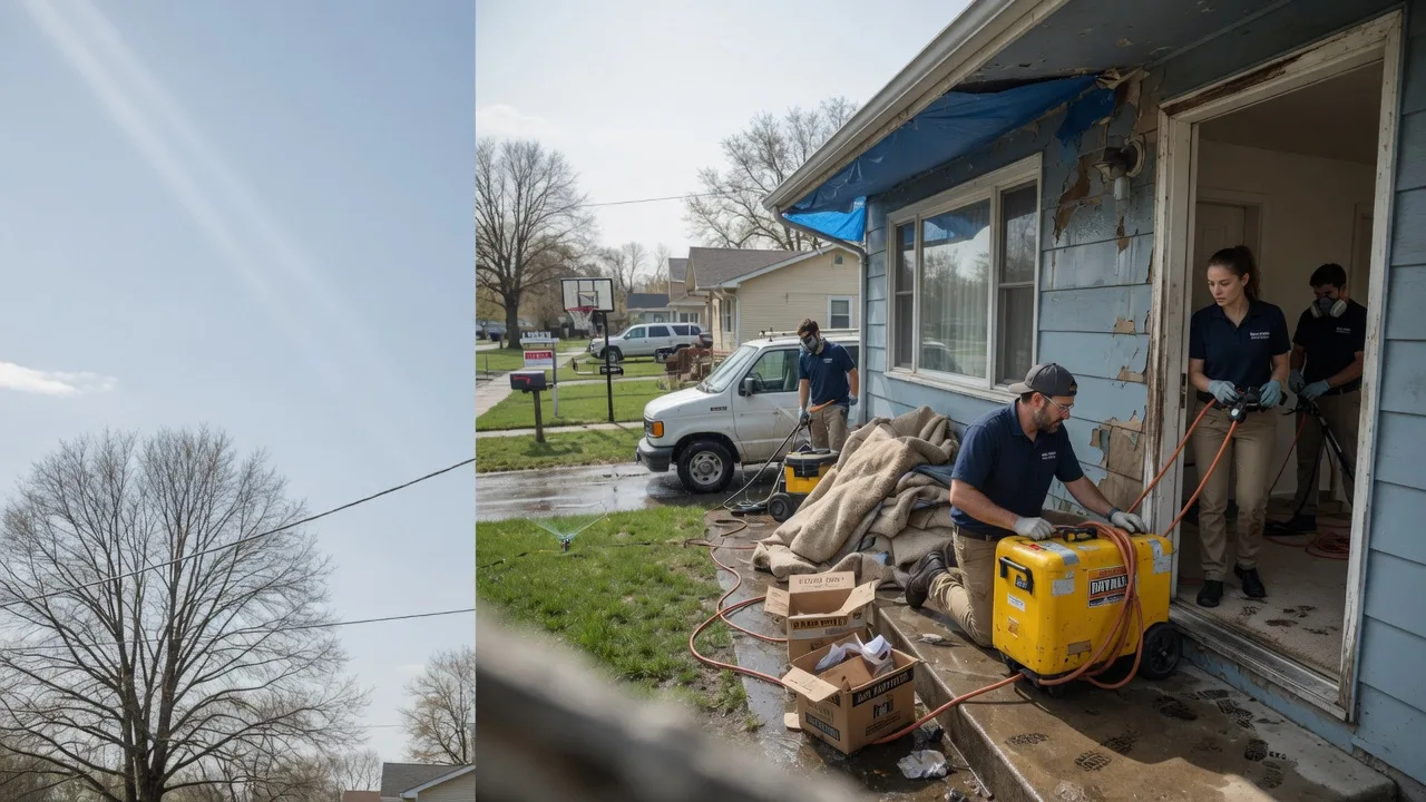Basement Flood Cleanup in Amity, PA near me
